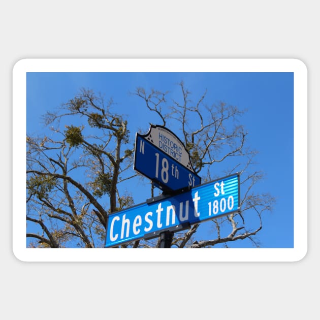 Street Signs Sticker by Cynthia48